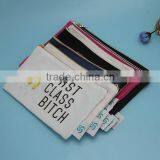 Wholesale Fashion Custom Canvas Toiletry Bag With Logo thumbnail-1