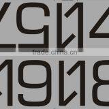 Number Heat Transfer/iron On/hot Stamping