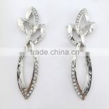 Wholesale cheap flower diamond dangler earring