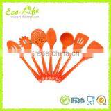 Set of 7 Silicone Kitchen Utensils With Plastic Handle, Cooking Tools Kitchenware thumbnail-5
