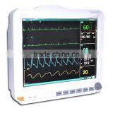 CE&ISO Certified 15 Inch 6 Parameter Patient Monitor for Adult, Pediatrics and Neonate Hospital Equipment thumbnail-2