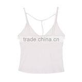 Bonvatt Women Clothes Tops Sexy Bandage Backless Cami Tops Sexy Tight-fitting V-neck Sleeveless Tanks Crop Top New Arrival thumbnail-5