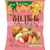Haitai Calbee Honey TongTong Strawberry Chips