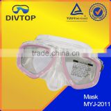 New Design Silicone Diving Mask Snorkel Equipment