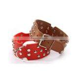 High Quality Genuine Leather Dog Collar thumbnail-3