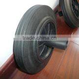 200mm Mobile Solid Rubber Garbage Bin Wheels