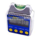 Digital Bevel Box / Inclinometer / Protractor With Spirit Level Built-in Magnetic Base & Always Upright LCD thumbnail-3