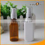 Square Shape 120ml 4oz White Plastic Spray Bottle With Fine Mist Spray thumbnail-5