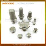 0.2 um 0.5 1 2 5 10 15 20 30 40 60 80 90 Microns SUS316L Sinter Porous Stainless Steel Filter thumbnail-6