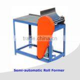 Semi-Automatic Roll Former/Tin Can Bory Round Forming Equipment thumbnail-1