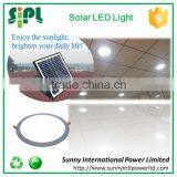 New Style 15 Watt Portable Solar Panel Powered Led Panel Lamp Ceiling Light thumbnail-2