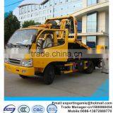 Small Dongfeng 4x2 5 Ton Slid Flatbed Recovery Truck thumbnail-1