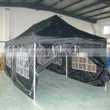 3*6M Cheap Foldable Gazebo With Side Curtains in Black Colour thumbnail-1