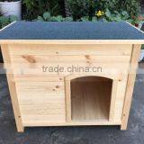 Flat and Waterproof Roof Custom Wooden Dog House for Sale thumbnail-1