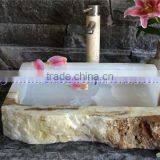 Top Quality WHITE ONYX SINKS BASINS COLLECTION thumbnail-3