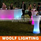 Led Glowing Hotel Reception Bar Counter Design thumbnail-1