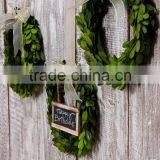 8'' Preserved Boxwood Wreath Wholesale thumbnail-2