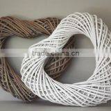 Christmas Wicker Hanging Heart / Wicker Hanging Wreath for Wedding thumbnail-2