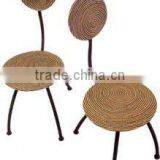 stackable rattan chairs with fashion originality simple style