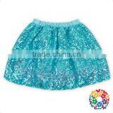 Hot Sale Birthday Outfit Blue/silver/gold Glitter Sequin Short Skirts thumbnail-3