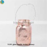 Timer Votive Candles Halloween Ball Mason Jar in Neon Green and Matte Black thumbnail-6