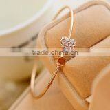 Heart Bracelet Stainless Steel Bracelet Bangle Bracelet thumbnail-1