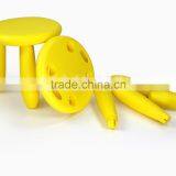 Best Selling High Quality Plastic PP Colorful Foldable Child Kids Stool Baby Chair thumbnail-5