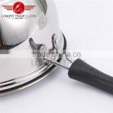 Eco-friendly Stainless Steel Single Handle Milk / Stock Pot/ Milk Cooking Pot thumbnail-4