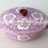 New Design Handpainted Mini Oval Casserole thumbnail-1