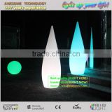 Modern portable plastic cordless color changing led floor lamp