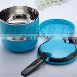 Double Layers Stainless Steel Lunch Box thumbnail-1