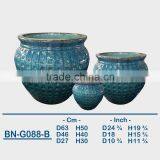 GLAZED CERAMIC OUTDOOR POT BN-G088 thumbnail-2