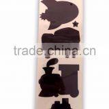 Bus, Car, Helicapter Design Decorative Chalkboard Label for Glass Bottle, Chalkboard Label Sticker thumbnail-1