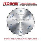 300mm 3.2x2.2mm 30mm Hole 120T Laminate Panel Sawmil Saw Blade thumbnail-1