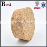 Custom Size Glass Jar Cork Lid Round Glass Jar With Cork Lid for Cosmetic Use thumbnail-2