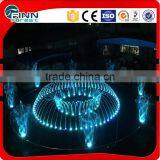 Outdoor Seven Color Led Light Musical Dancing Garden Fountain thumbnail-3