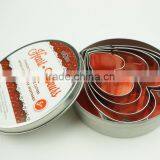 47097 5pcs Heart Shape Stainless Steel Cookie Cutter Set thumbnail-5