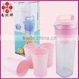 Popular Plastic Water Kettle With 4 Cups thumbnail-1
