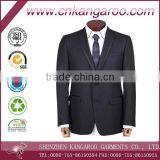 Exclusive Wool Silk Fashion Single Breast Two Button Satin Notch Lapel Blazer thumbnail-1