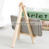 SJZJ001 Pine Wood Triangle Phone Stand thumbnail-2