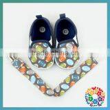 Comfortable Navy Sole Baby Shoe/Infant Newborn Shoes With Pacifier Clip/First Walker Shoes For Toddlers thumbnail-5