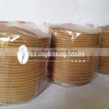 Agarwood incense coils - Natural color brown of agarwood