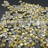 China White Glass Rhinestone for Dress Decoration Wholesale thumbnail-3