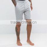High Quality New Design Custom Drawstring Waist Black Piping Cotton Viscose Breathable Jersey Grey Men's Running Fashion SHorts thumbnail-4