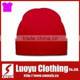 Hot Sale Red Blank Winter Hat thumbnail-1