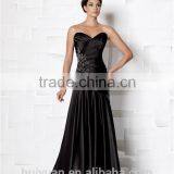 Elegant Sleeveless Beaded Satin Pakistani Designers Bridal Dresses thumbnail-2