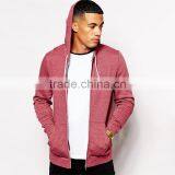 Mens Cheap Bulk Wholesale 100% Cotton Plain Hoodie Black thumbnail-1
