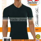 Men Lycra V-Neck T-Shirt thumbnail-1