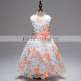 High Quality Fancy Flower Kids Puffy Dress Baby Girls Party Dress Design#L7790 thumbnail-6