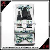 Portable New Design Cheap Men Gifts Suspender Bowtie thumbnail-5